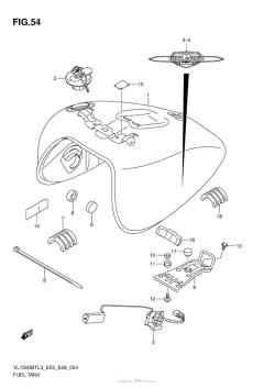 FUEL TANK (VL1500BTL3 E33)