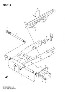 REAR SWINGING ARM