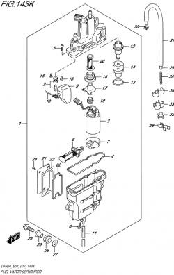 Fuel vapor separator