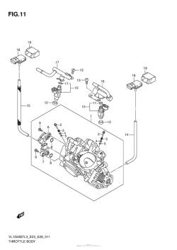 THROTTLE BODY (VL1500BTL3 E03)