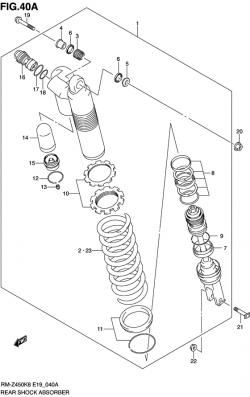 REAR SHOCK ABSORBER