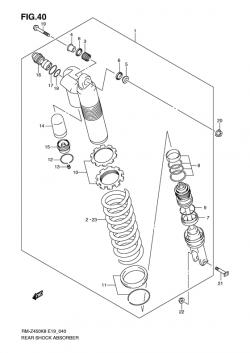 REAR SHOCK ABSORBER