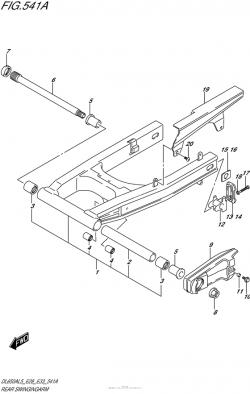 REAR SWINGINGARM