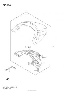 Seat Tail Box (Vzr1800 L2 E33)