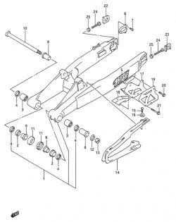 REAR SWINGING ARM