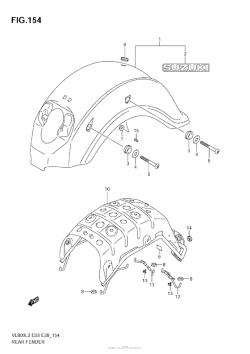 Rear Fender (Vl800  E28)