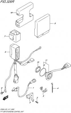 Ptt switch/engine control unit