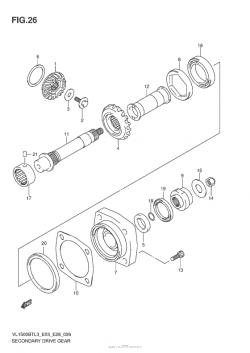 Secondary Drive Gear