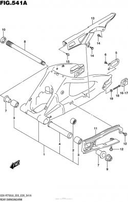 REAR SWINGINGARM