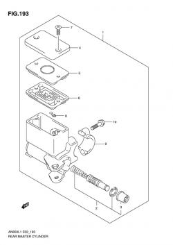 REAR MASTER CYLINDER