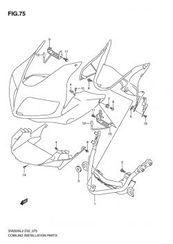 COWLING INSTALLATION PARTS