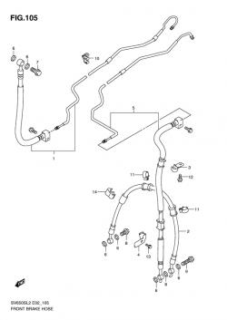 FRONT BRAKE HOSE