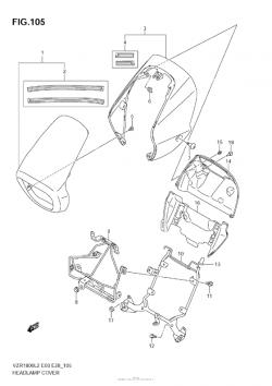 Headlamp Cover (Vzr1800Z L2 E33)