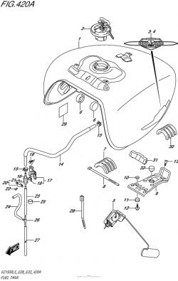 Fuel Tank (Vz1500L5 E28)