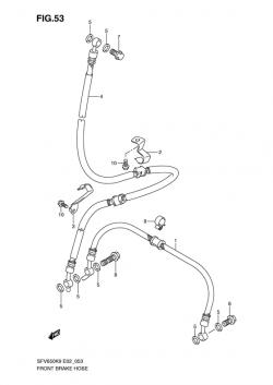 FRONT BRAKE HOSE