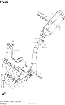 Muffler (Gsx-R1000Zl4 E28)