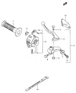 LEFT HANDLE LEVER