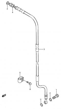 FRONT BRAKE HOSE