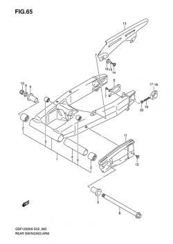 REAR SWINGING ARM