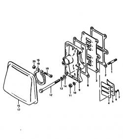 Inlet case - reed valve