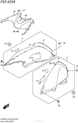 FUEL TANK COVER