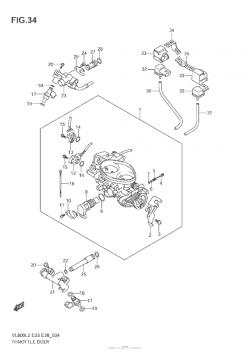 Throttle Body (Vl800T  E28)