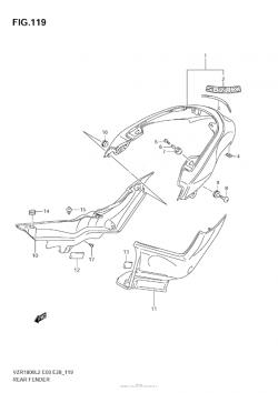 Rear Fender (Vzr1800 L2 E03)