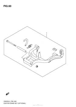 CENTER STAND SET (OPTIONAL)