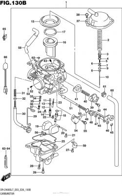 Carburetor (Dr-Z400Sl7 E28)