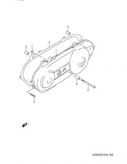 CRANKCASE LH COVER