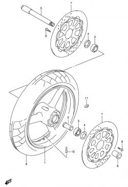 FRONT WHEEL