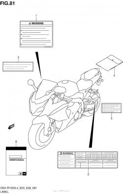 Label (Gsx-R1000L4 E03)