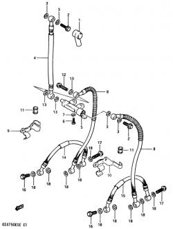 FRONT BRAKE HOSE