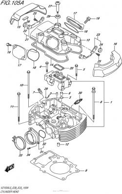 CYLINDER HEAD (REAR)