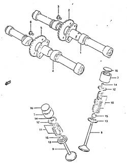 CAM SHAFT - VALVE