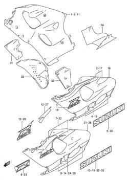 UNDER COWLING BODY