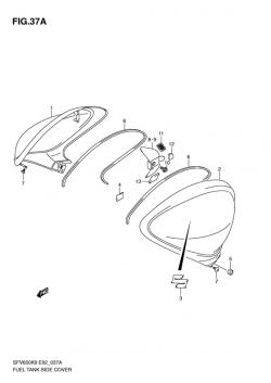 FUEL TANK SIDE COVER