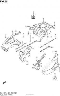 FUEL TANK COVER