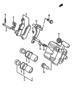 REAR CALIPER