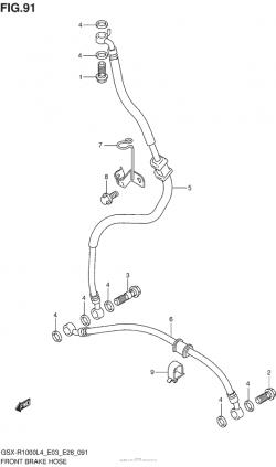 FRONT BRAKE HOSE