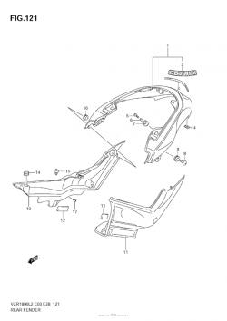 Rear Fender (Vzr1800 L2 E33)